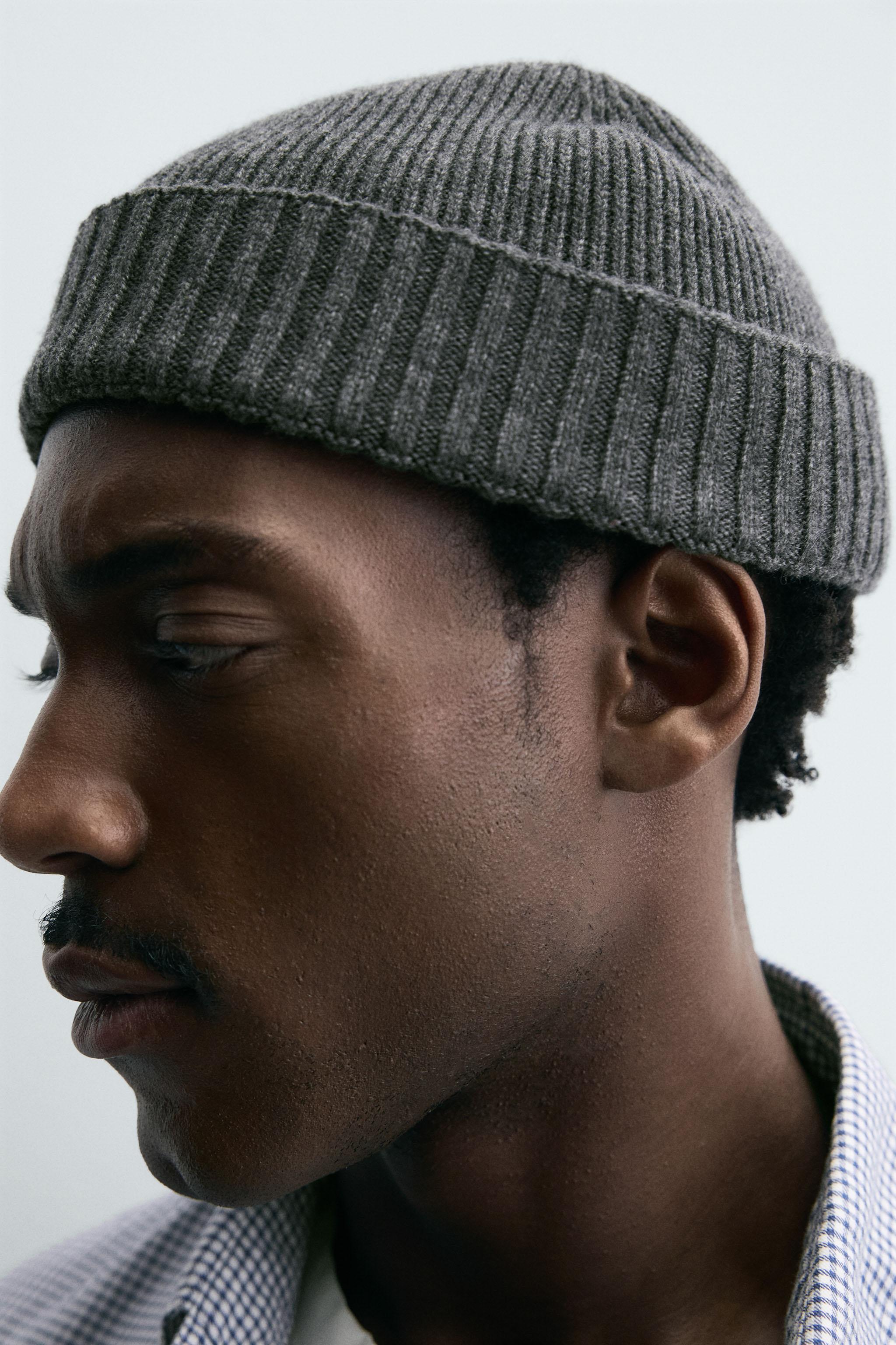 BONNET COURT MÉLANGE LAINE